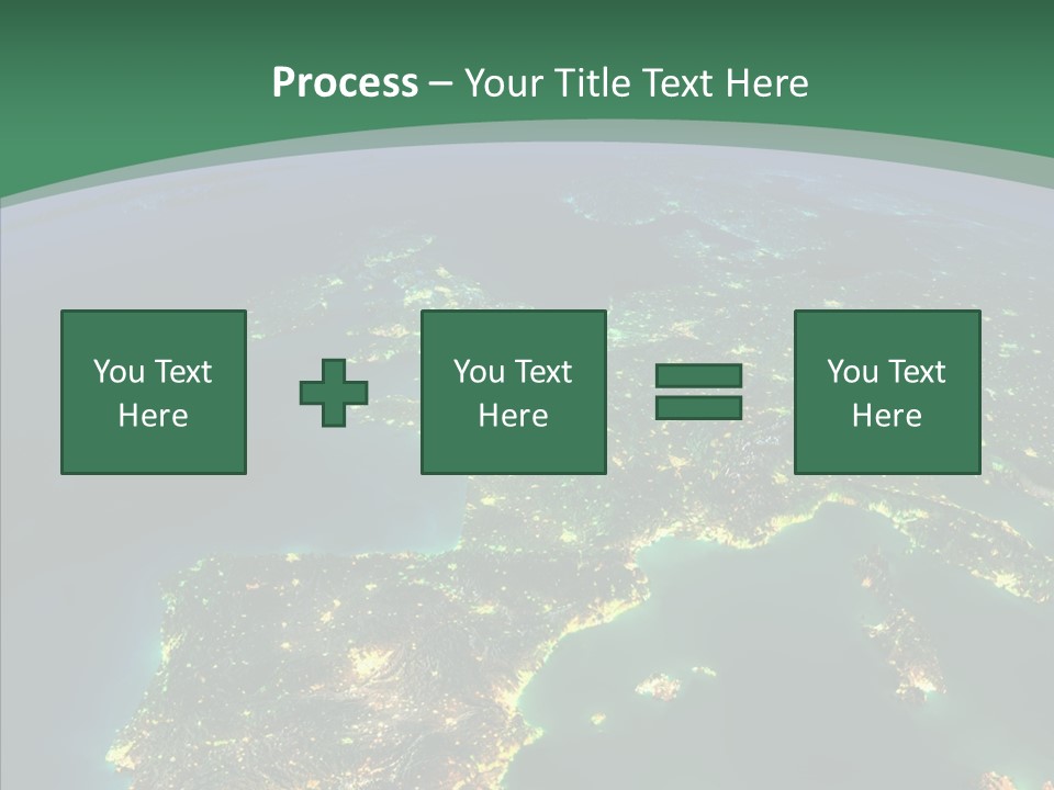 Sea Surface Travel PowerPoint Template