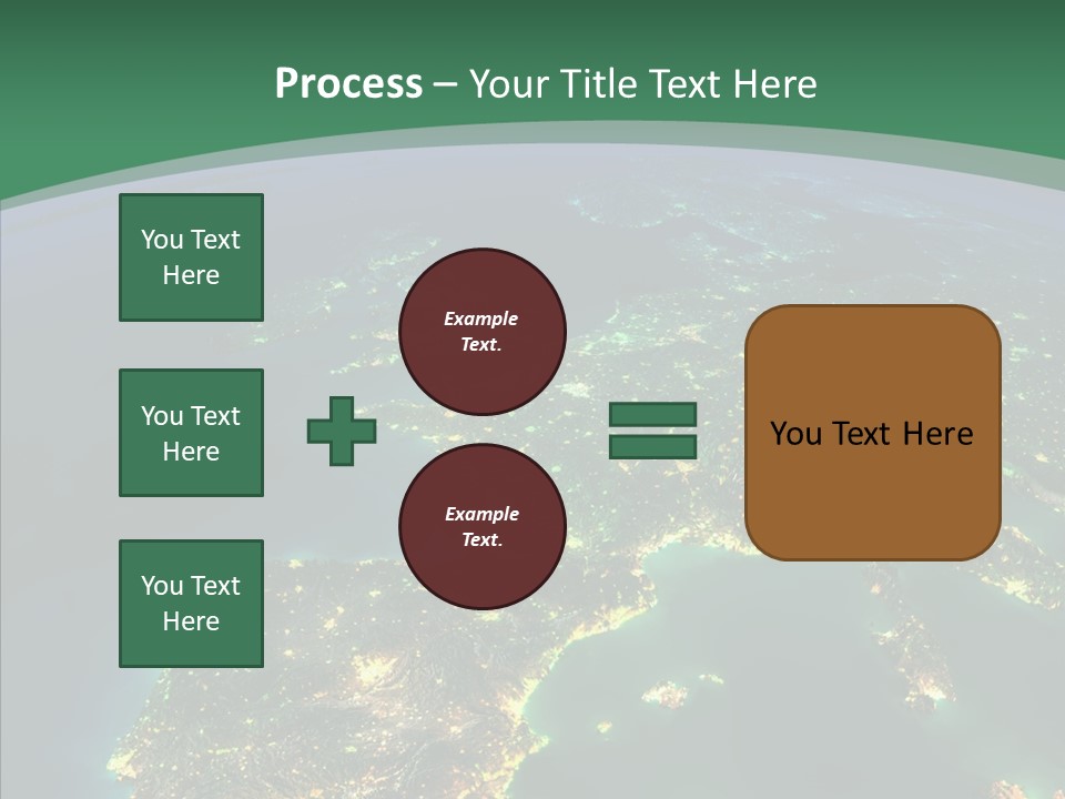 Sea Surface Travel PowerPoint Template