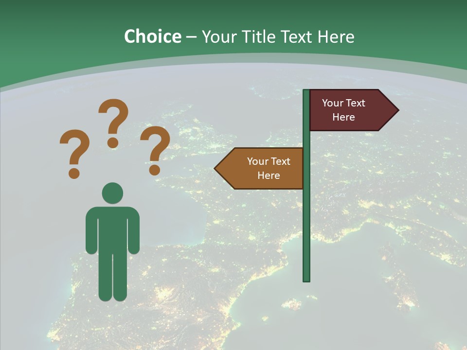 Sea Surface Travel PowerPoint Template