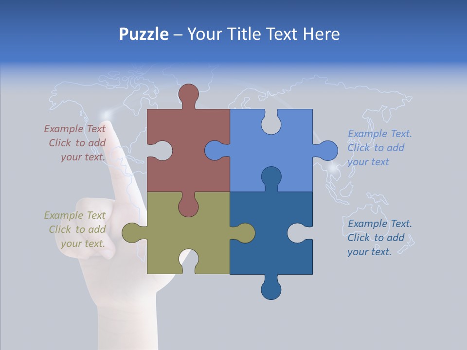 Transfer Travel Continent PowerPoint Template