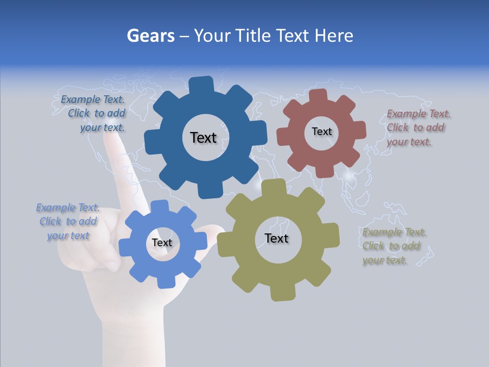 Transfer Travel Continent PowerPoint Template