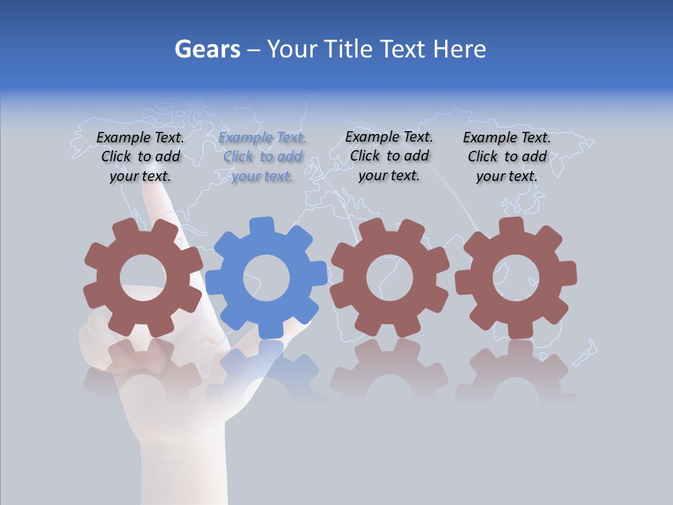 Transfer Travel Continent PowerPoint Template