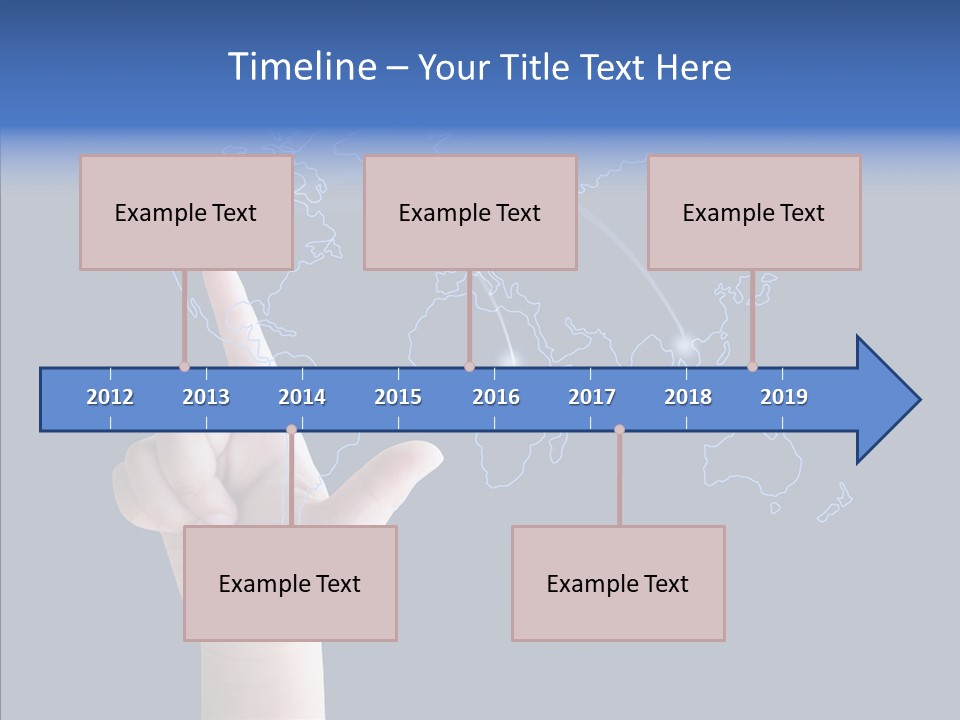 Transfer Travel Continent PowerPoint Template