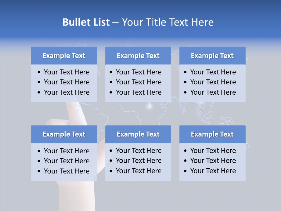 Transfer Travel Continent PowerPoint Template