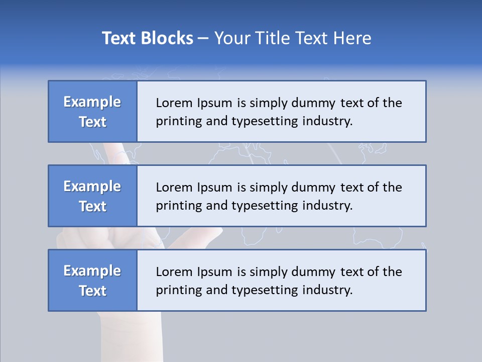 Transfer Travel Continent PowerPoint Template