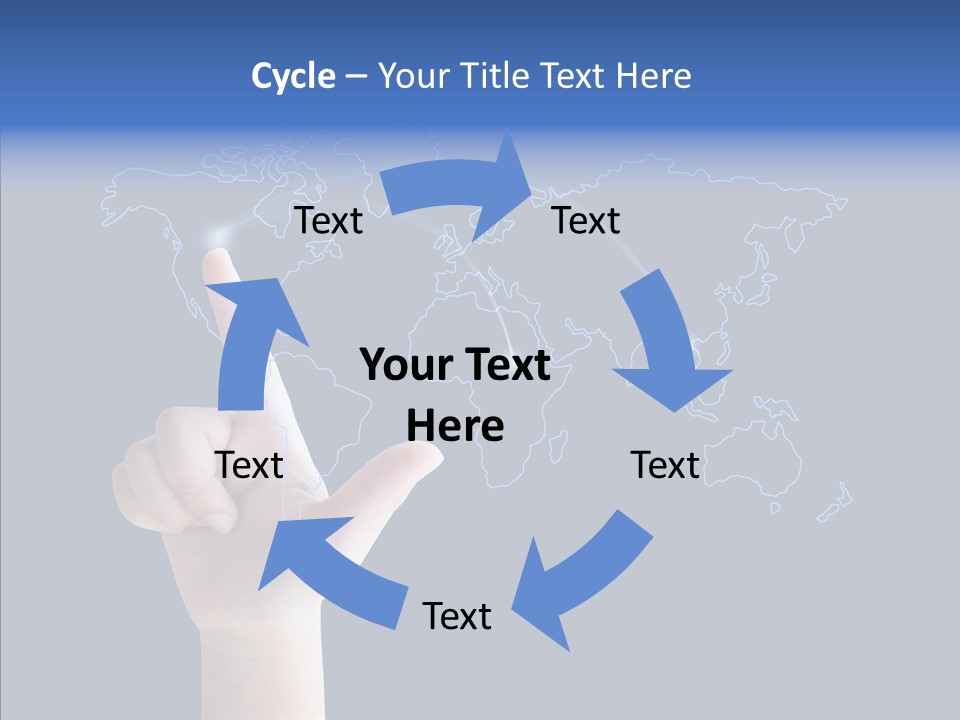 Transfer Travel Continent PowerPoint Template