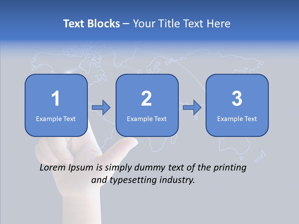 Transfer Travel Continent PowerPoint Template