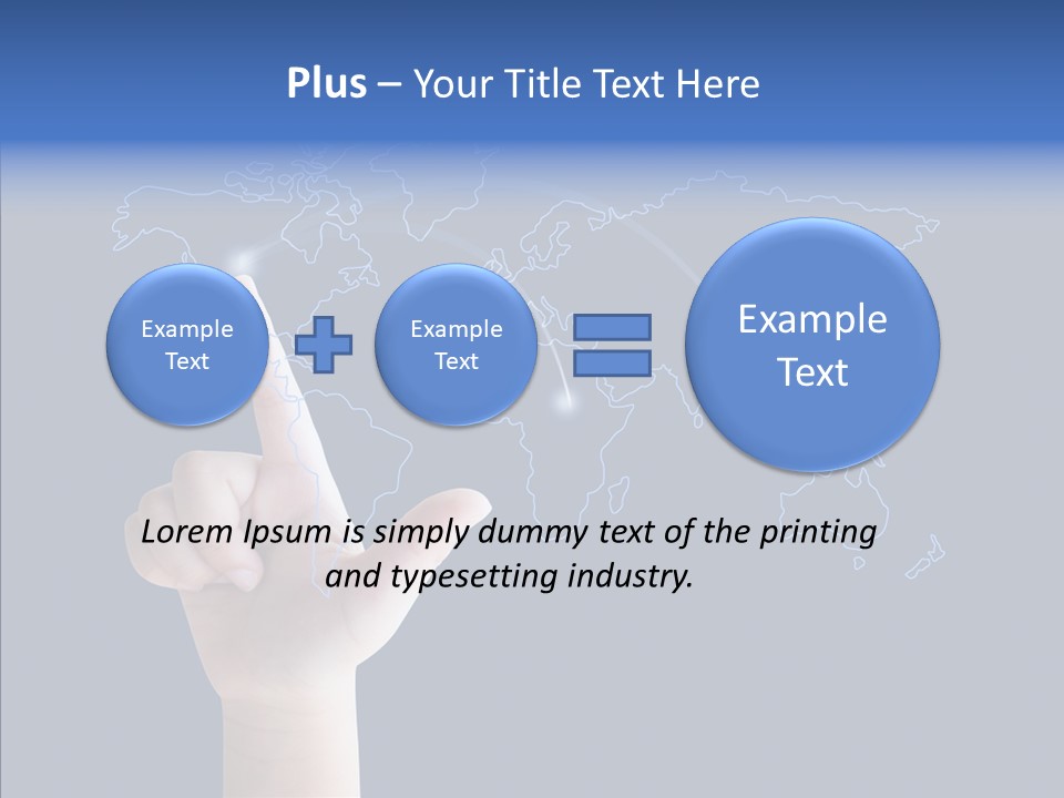 Transfer Travel Continent PowerPoint Template