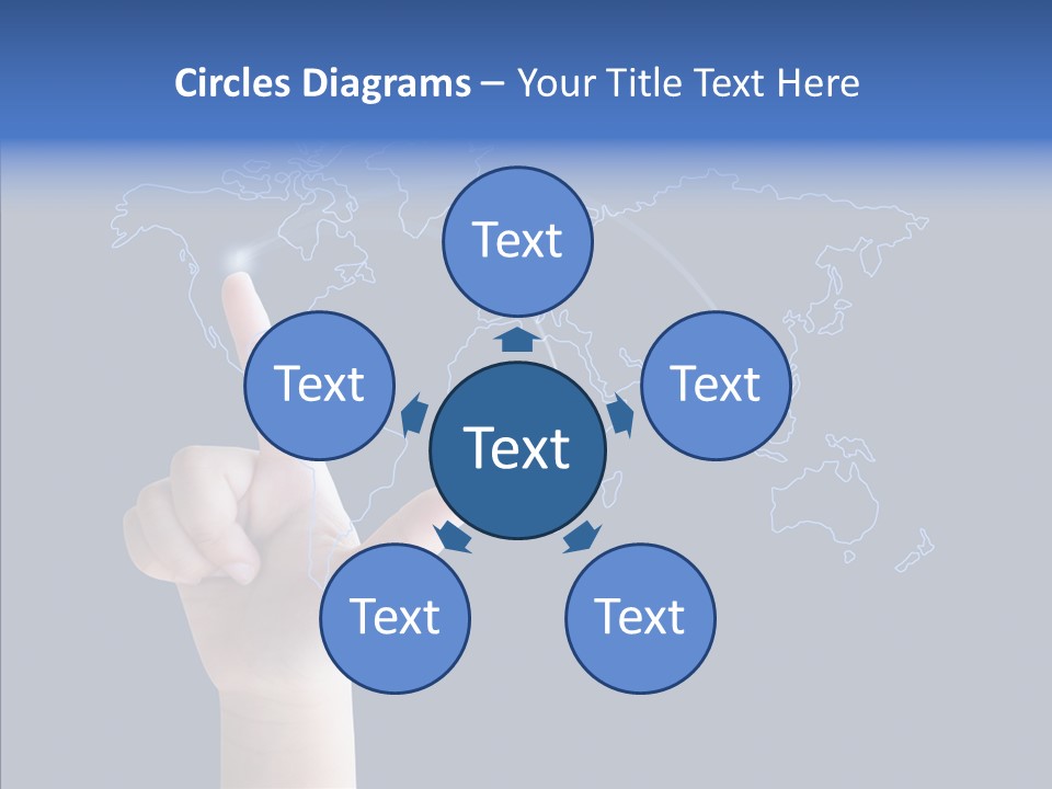 Transfer Travel Continent PowerPoint Template