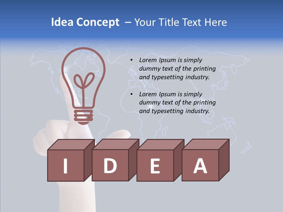 Transfer Travel Continent PowerPoint Template