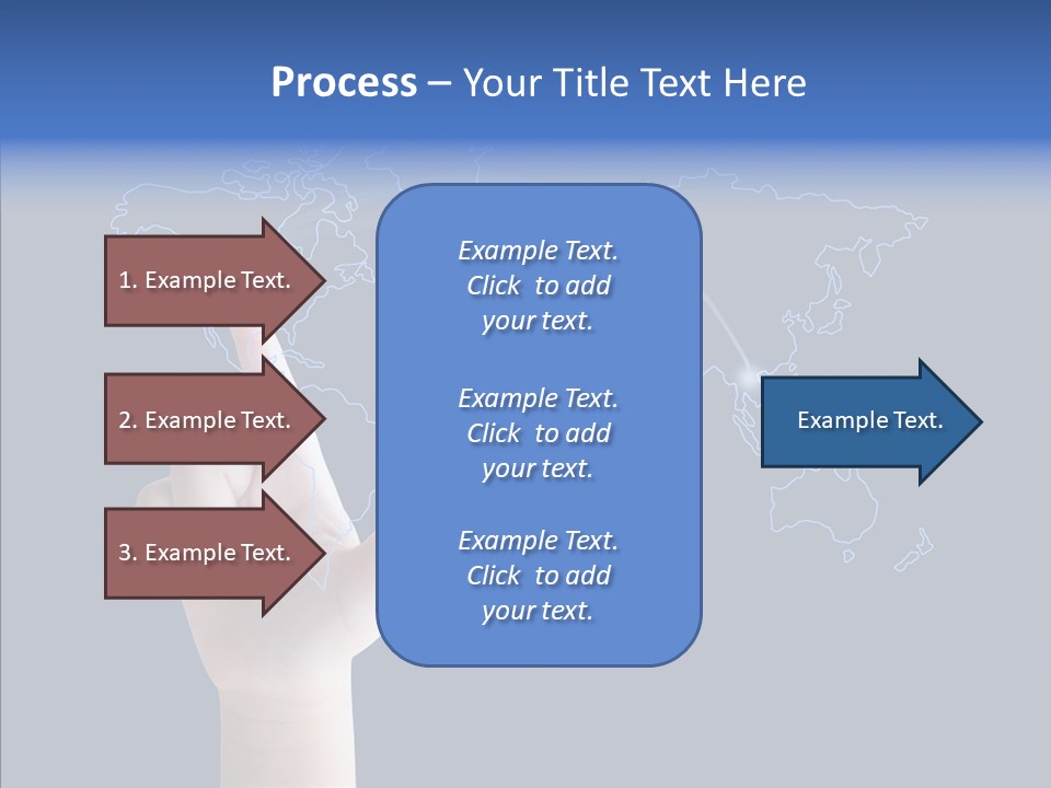 Transfer Travel Continent PowerPoint Template