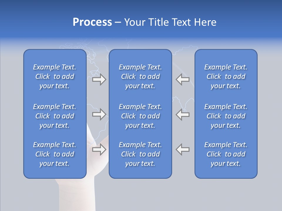 Transfer Travel Continent PowerPoint Template
