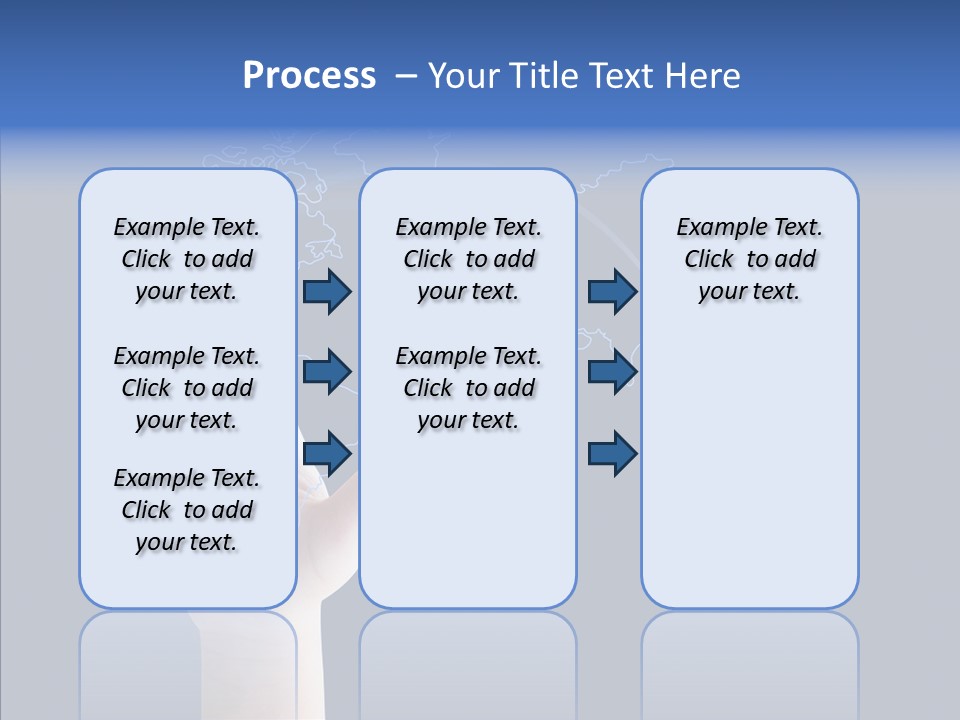 Transfer Travel Continent PowerPoint Template