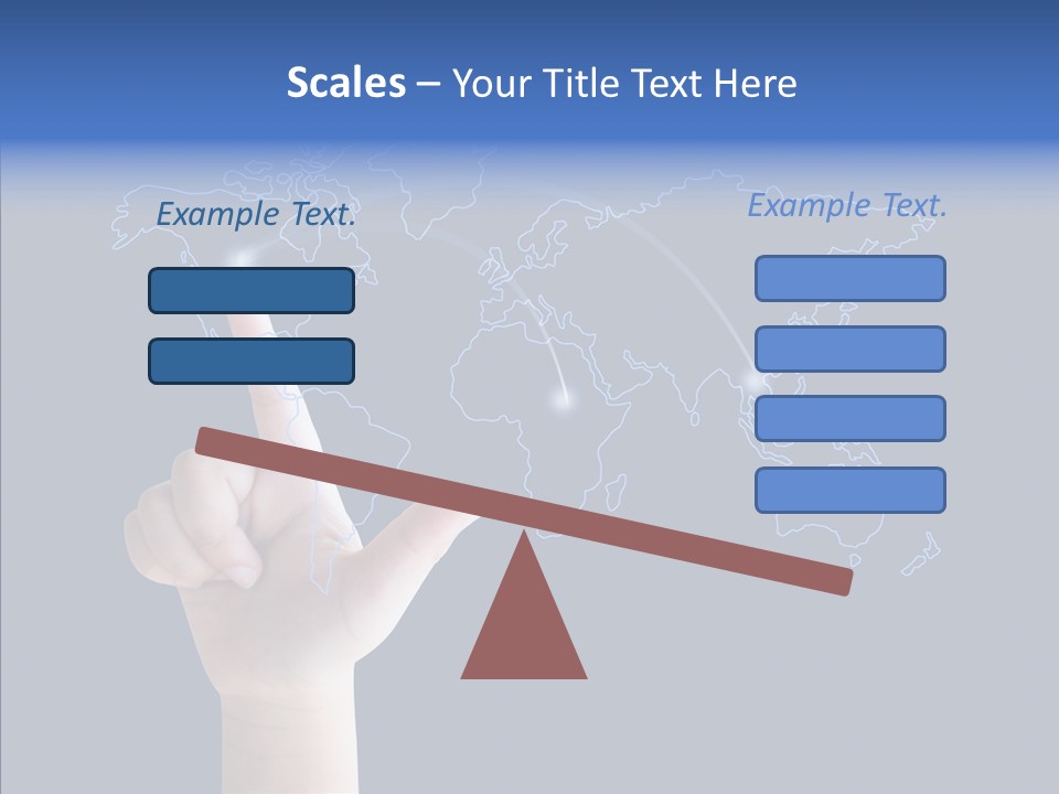 Transfer Travel Continent PowerPoint Template