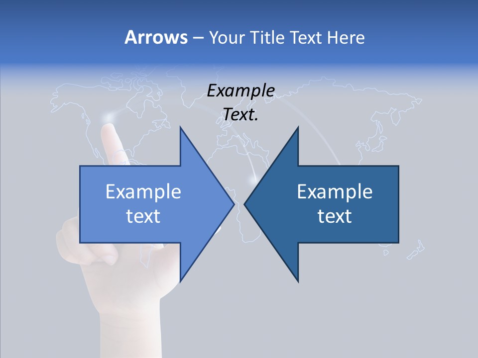 Transfer Travel Continent PowerPoint Template