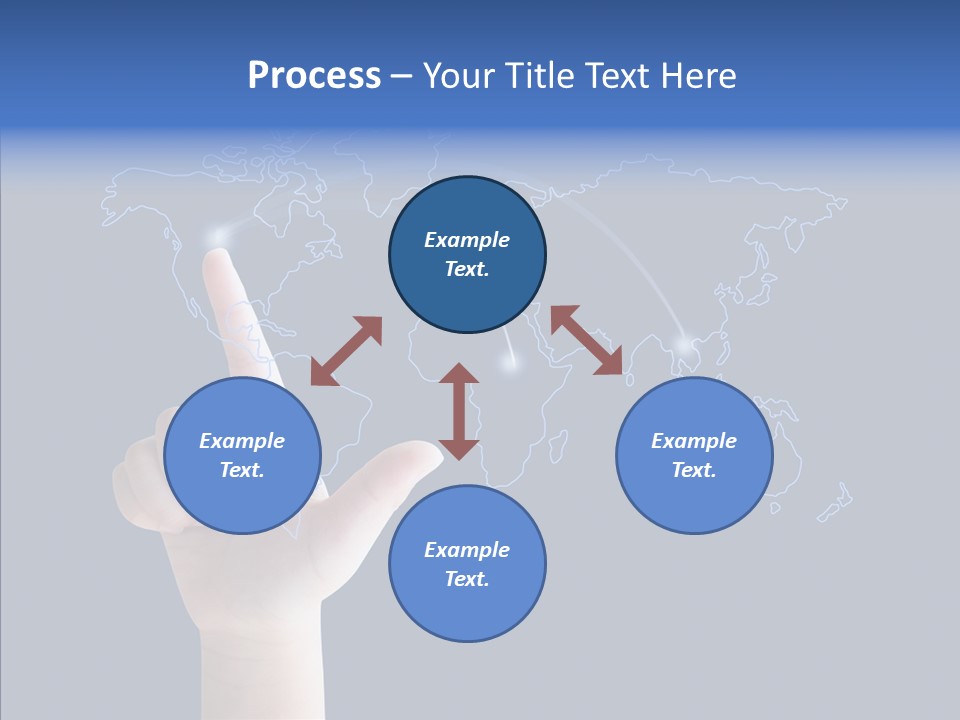 Transfer Travel Continent PowerPoint Template