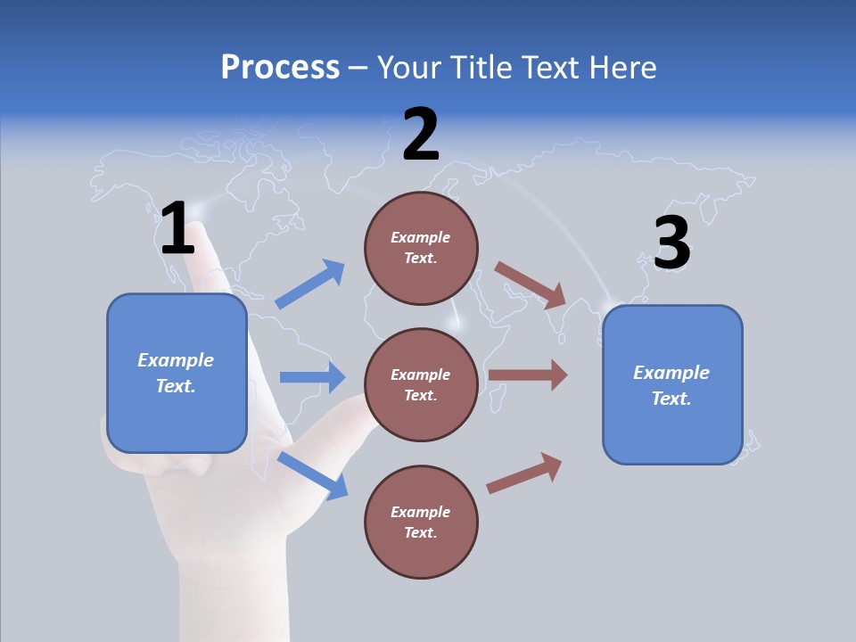 Transfer Travel Continent PowerPoint Template
