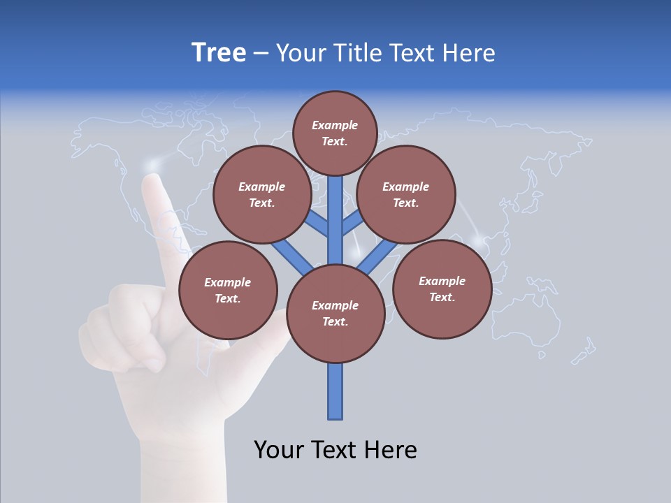 Transfer Travel Continent PowerPoint Template