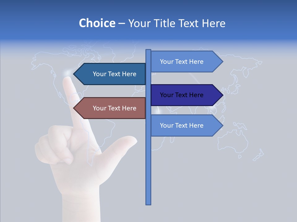 Transfer Travel Continent PowerPoint Template