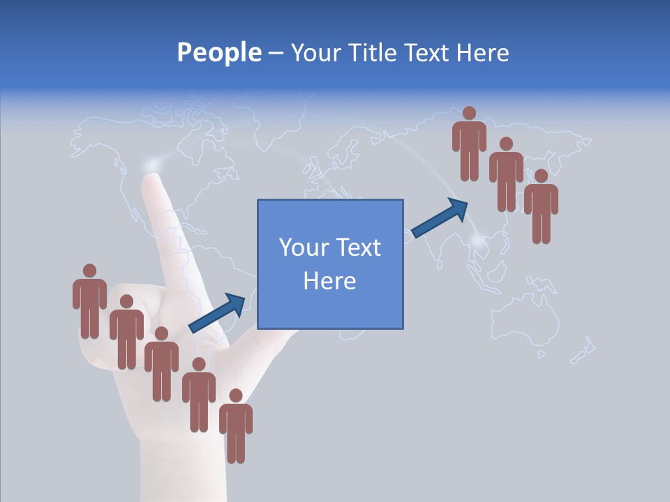 Transfer Travel Continent PowerPoint Template