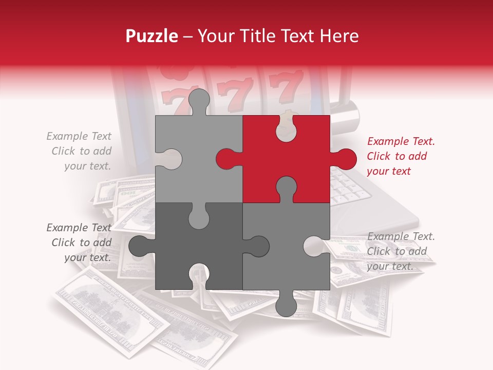 Metal Lucky Web PowerPoint Template