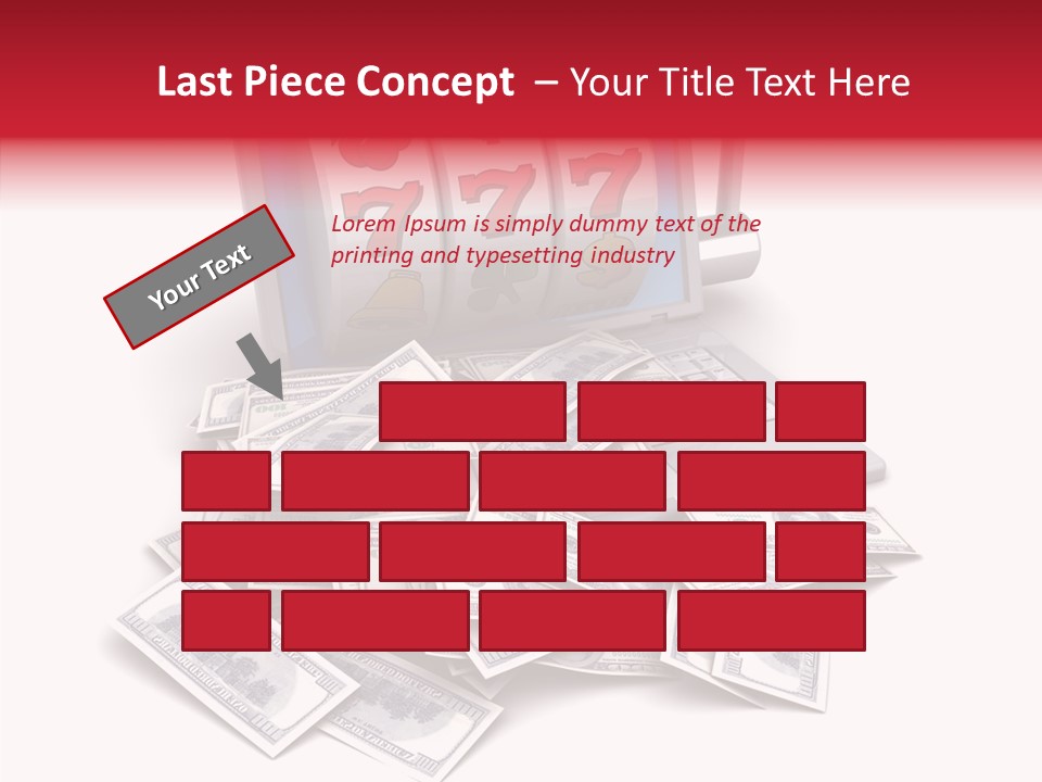 Metal Lucky Web PowerPoint Template