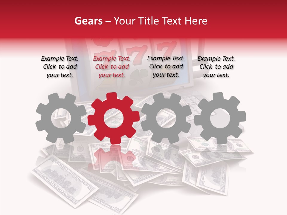 Metal Lucky Web PowerPoint Template