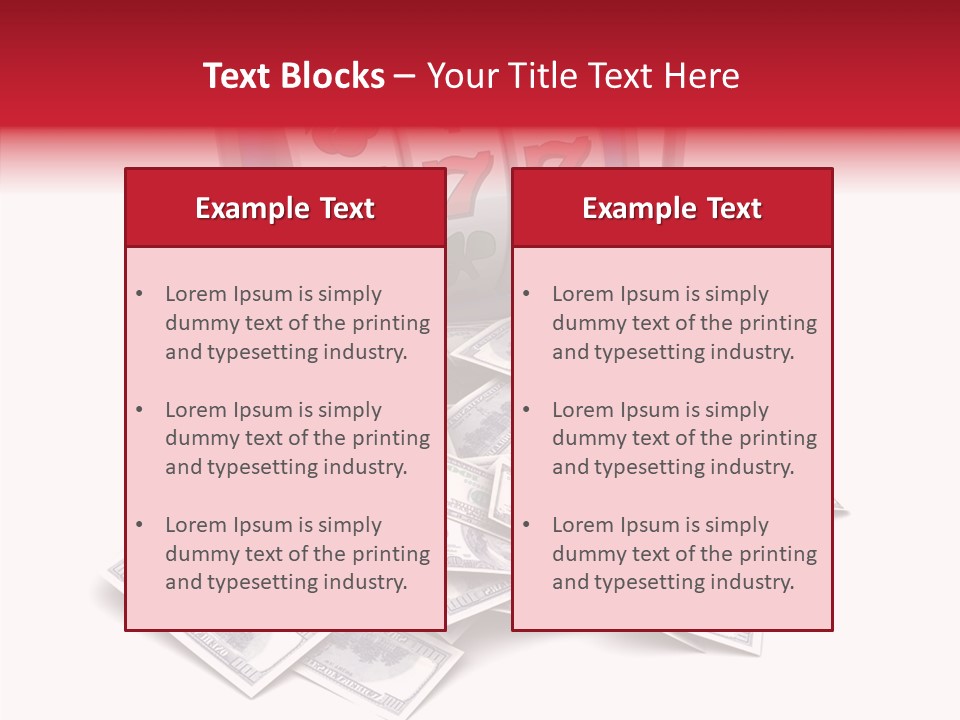 Metal Lucky Web PowerPoint Template