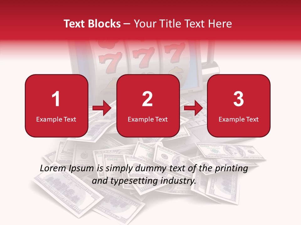 Metal Lucky Web PowerPoint Template