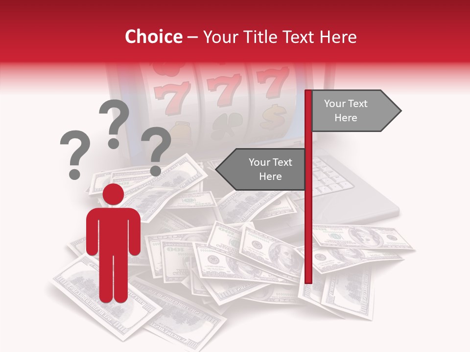 Metal Lucky Web PowerPoint Template