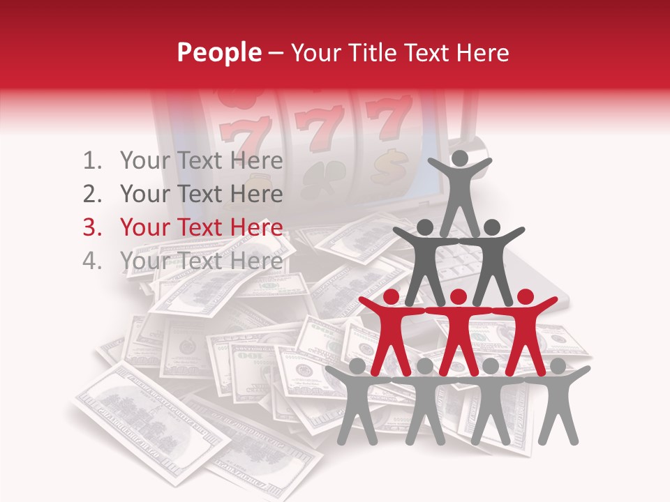 Metal Lucky Web PowerPoint Template