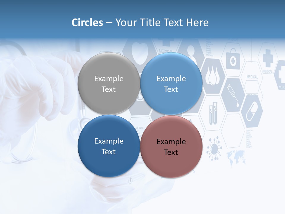 Digital Care Network PowerPoint Template