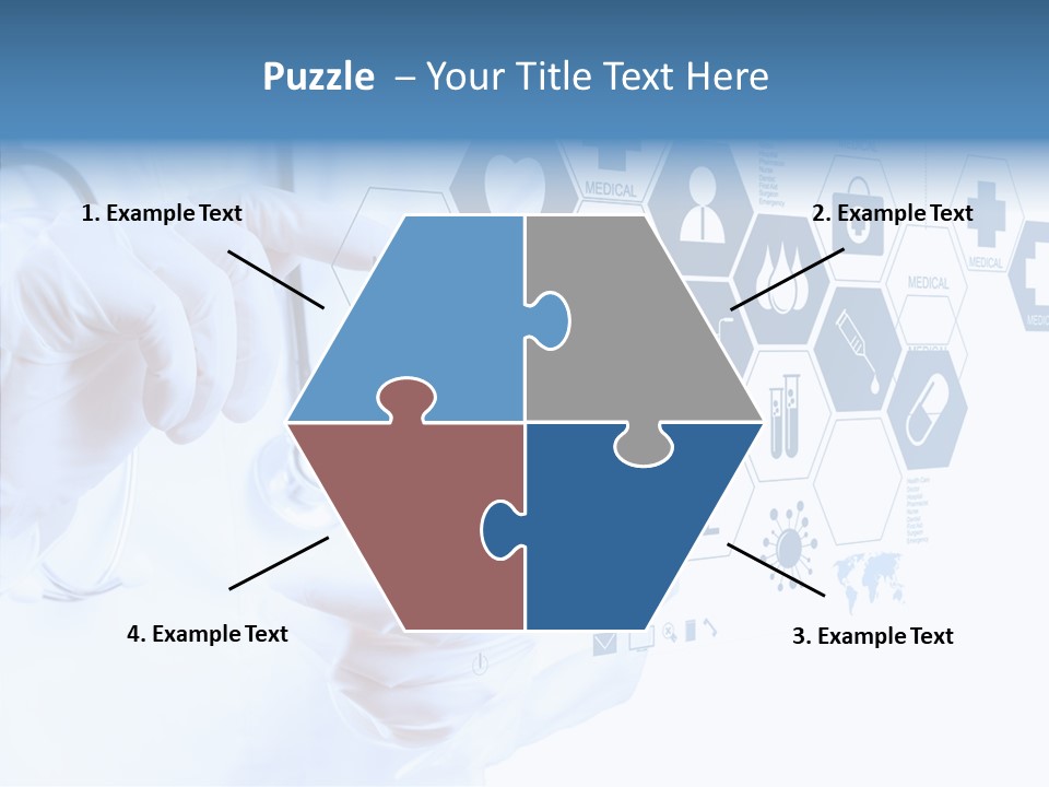 Digital Care Network PowerPoint Template