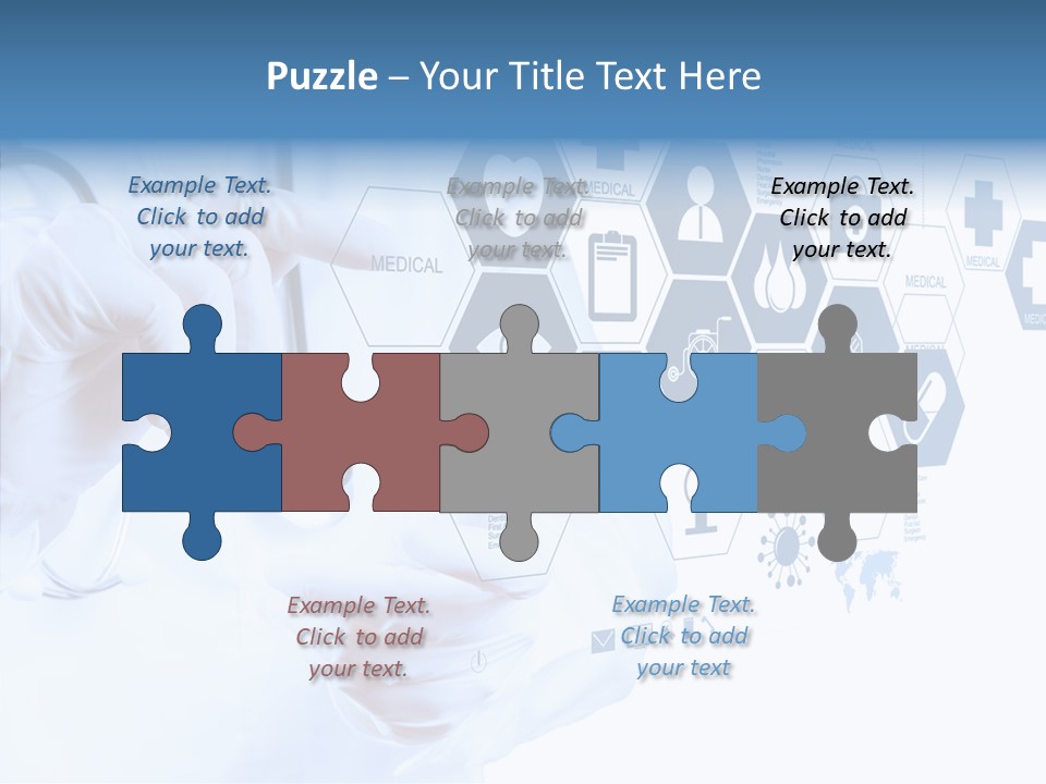 Digital Care Network PowerPoint Template