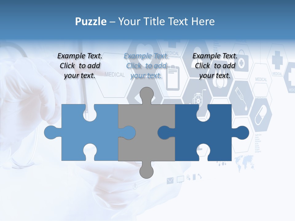 Digital Care Network PowerPoint Template