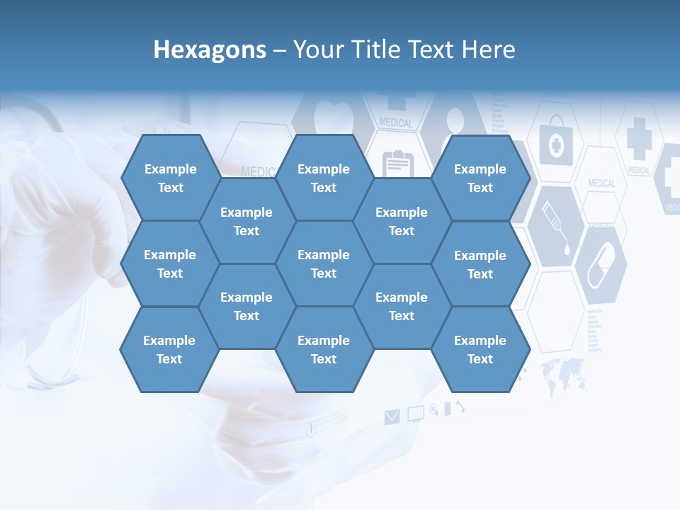 Digital Care Network PowerPoint Template