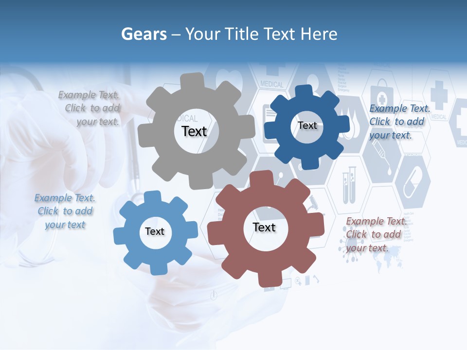 Digital Care Network PowerPoint Template