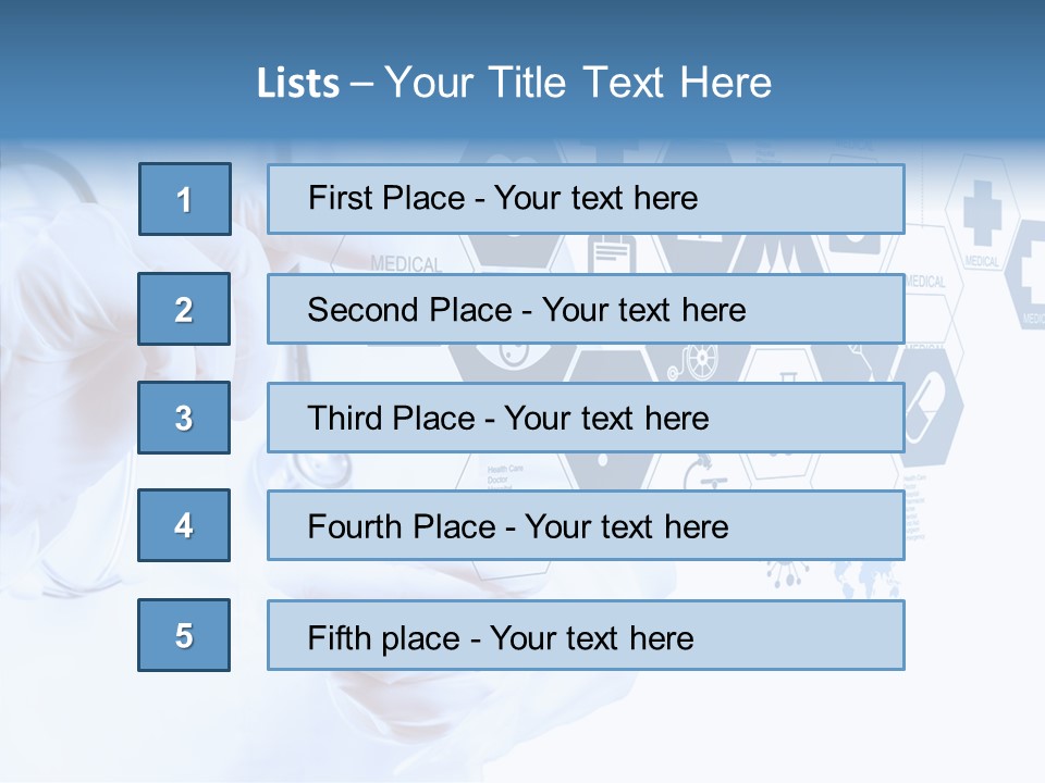 Digital Care Network PowerPoint Template