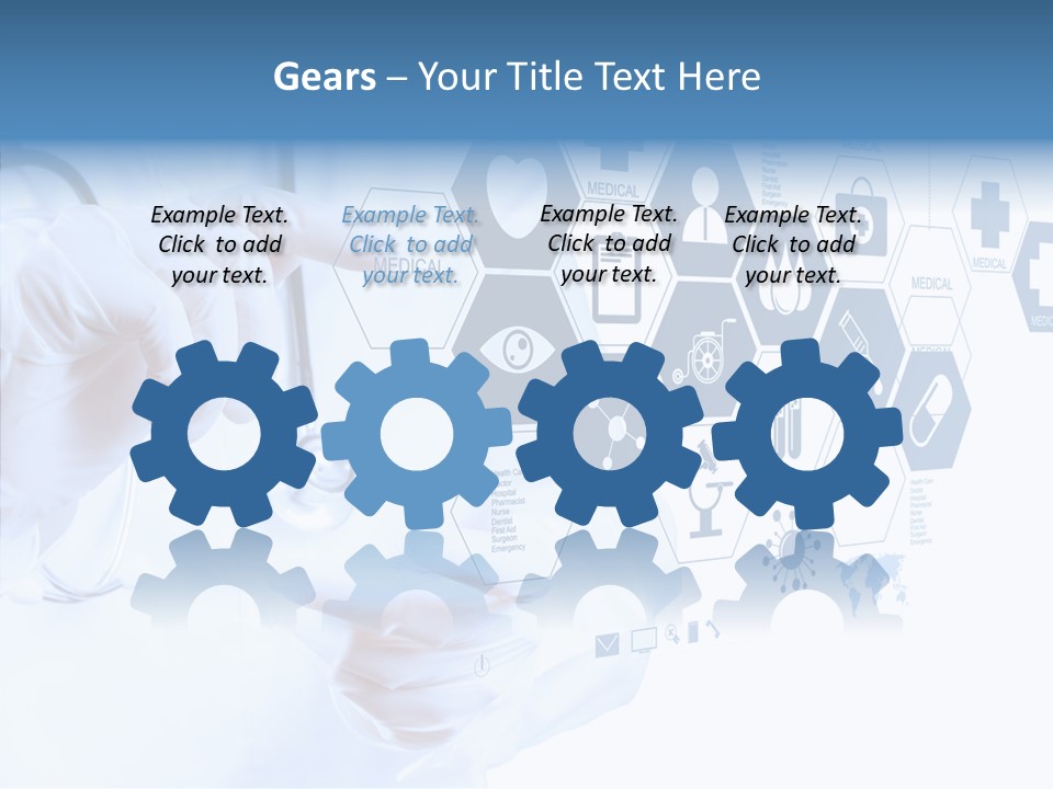 Digital Care Network PowerPoint Template