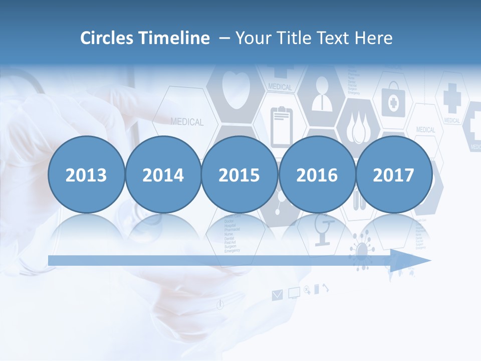 Digital Care Network PowerPoint Template