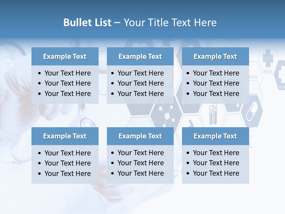 Digital Care Network PowerPoint Template