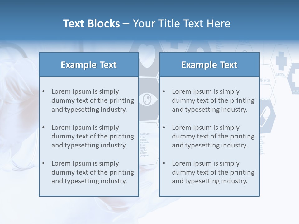 Digital Care Network PowerPoint Template