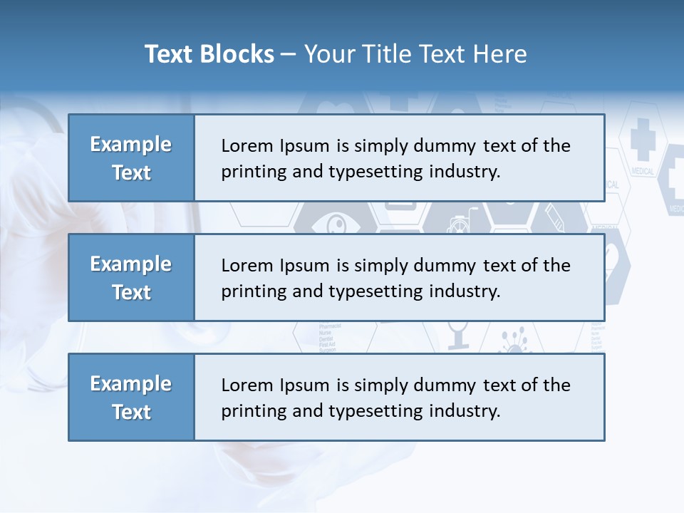 Digital Care Network PowerPoint Template