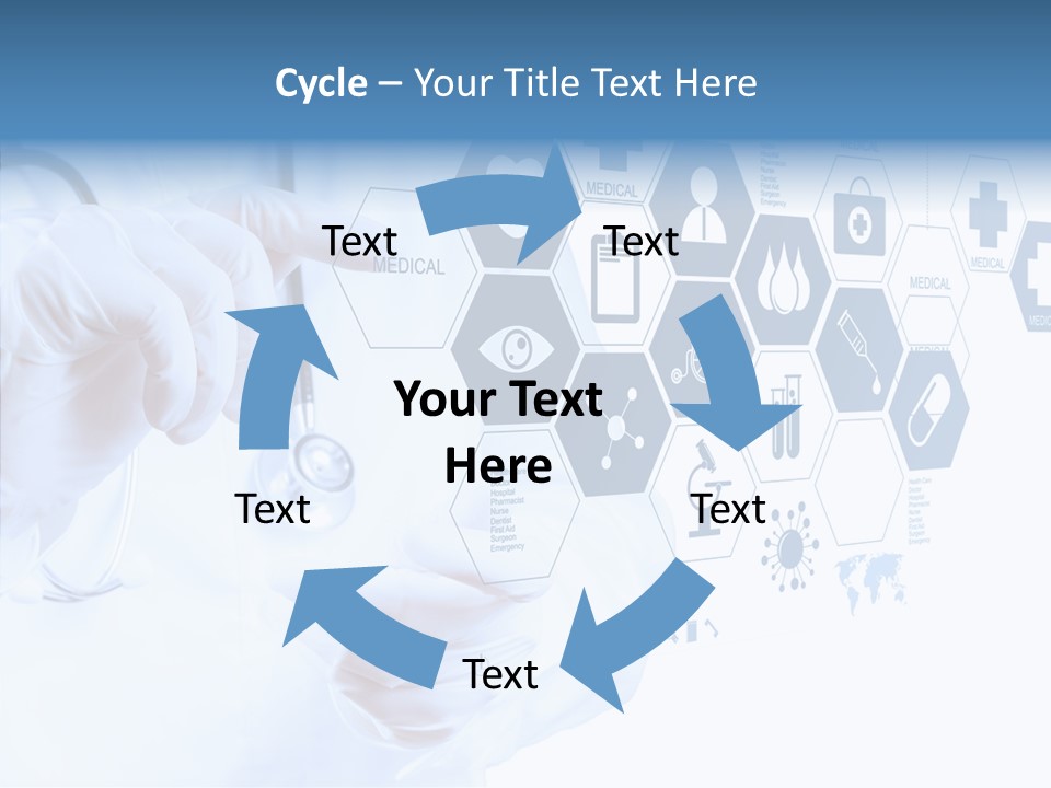 Digital Care Network PowerPoint Template