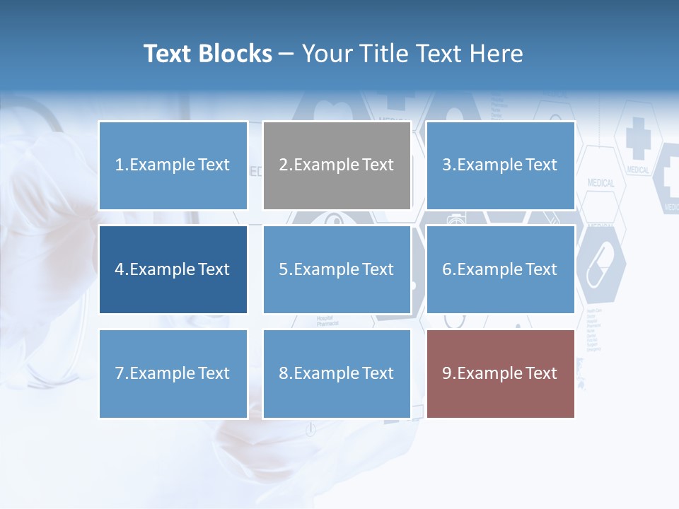 Digital Care Network PowerPoint Template