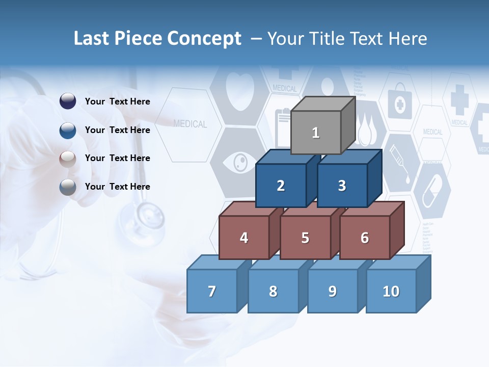 Digital Care Network PowerPoint Template