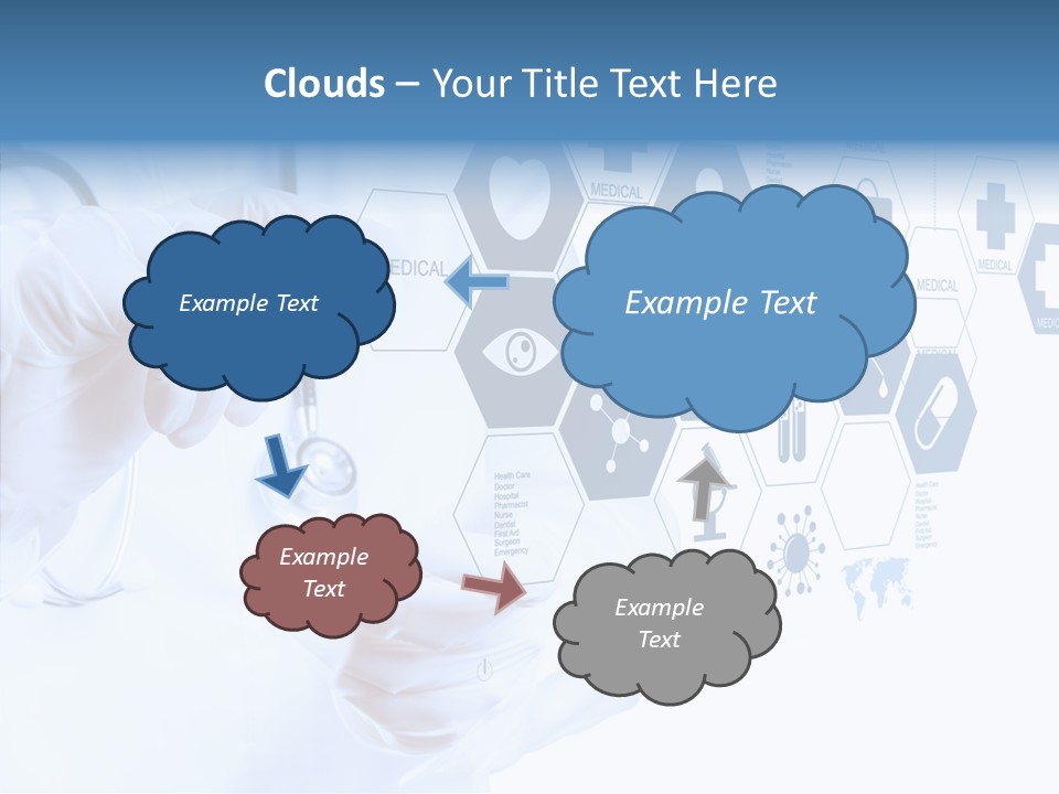 Digital Care Network PowerPoint Template