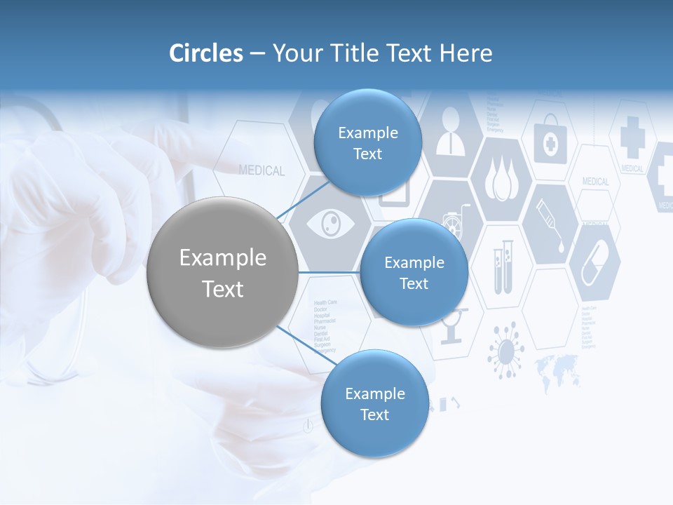 Digital Care Network PowerPoint Template