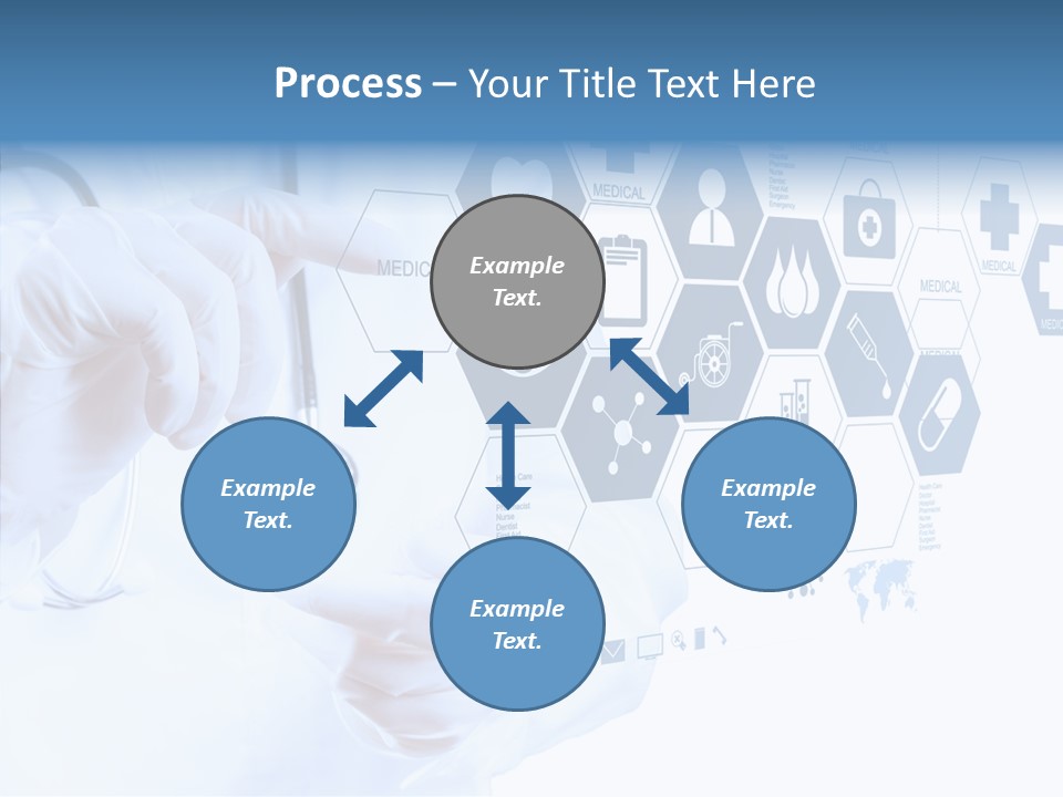 Digital Care Network PowerPoint Template