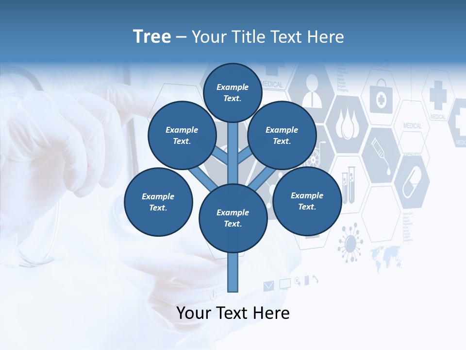 Digital Care Network PowerPoint Template